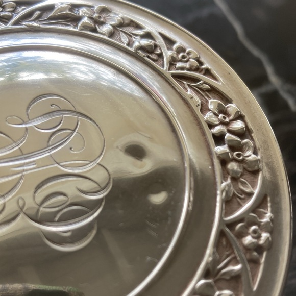 🎉💕🏆HP Sterling and cut crystal powder jar🎊🎈☘️ - Picture 4 of 7